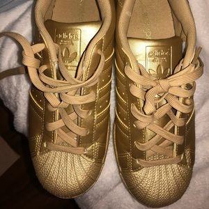 Gold Adidas